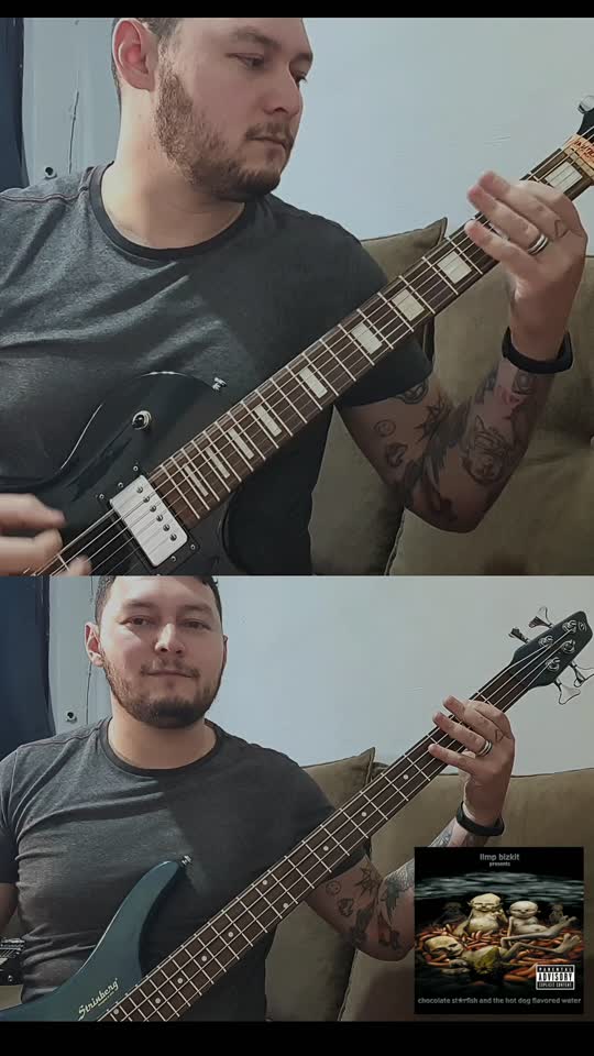 Limp bizkit- Take a look around guitar bass